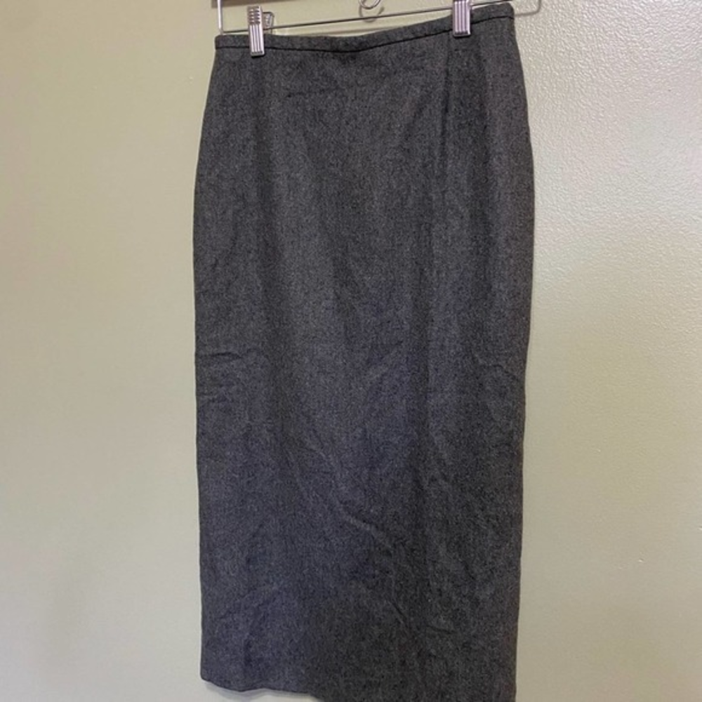 Massimo Dutti Wool Pencil‎ Skirt, Size S